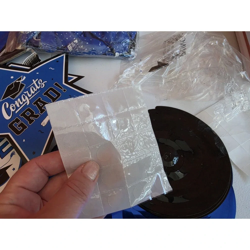 Huge New Lot Of Graduation Decor Blue Grad 2026 Banner Balloons $26 Value